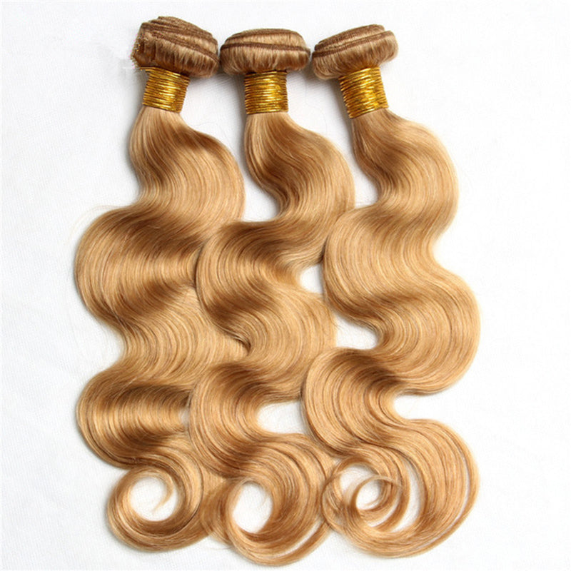 Luxury Body Wave 100% Human Hair #27 (100grams/bundle) - Virgin Hair Bundle