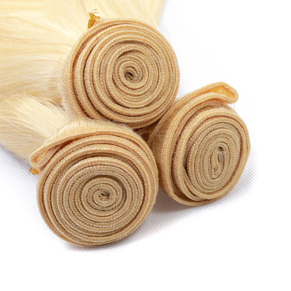 Platinum #613 Body Wave Blonde Hair Bundle (100grams/bundle) - Virgin Hair Bundle