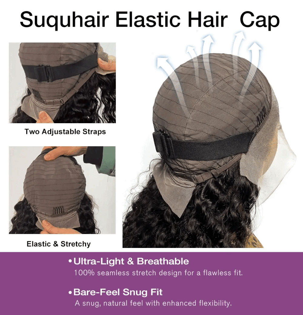 Body Wave Full 13x4 Frontal transparent Lace Wig #1B Natural Black - Frontal Wig