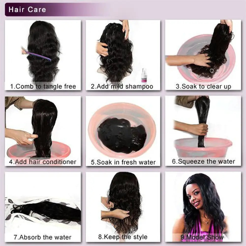 Kinky Curly #1B Natural Black Flexible 180% Density Beginner Friendly Headband Wig